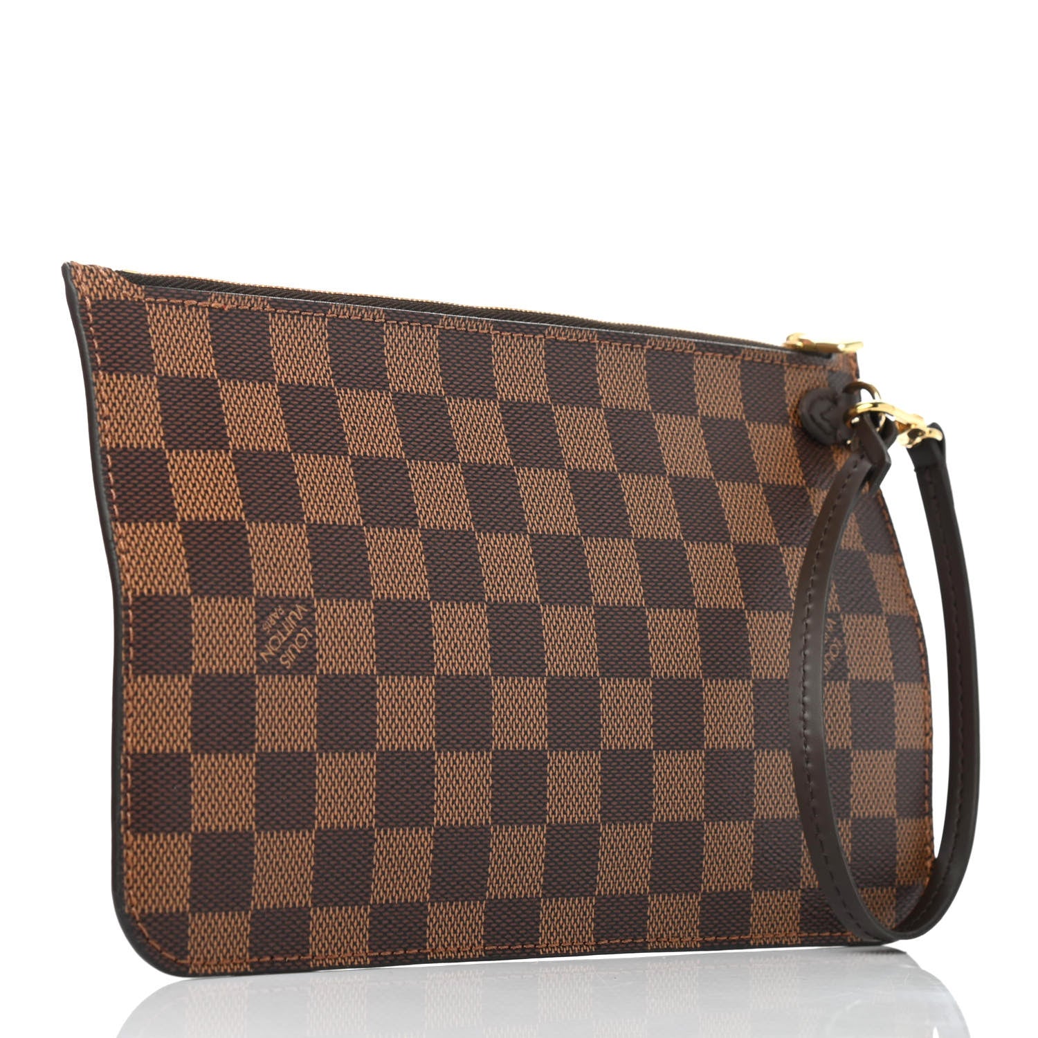 Louis Vuitton Damier Ebene Neverfull MM GM Pochette 2 of 4