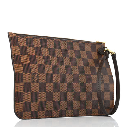 Louis Vuitton Damier Ebene Neverfull MM GM Pochette 2 of 4