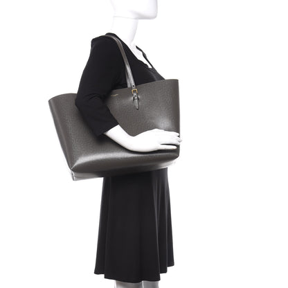 Saint Laurent Calfskin Large Shopping Tote Pebble 2 of 9