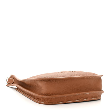 Hermes Taurillon Clemence Evelyne III PM Gold 4 of 11