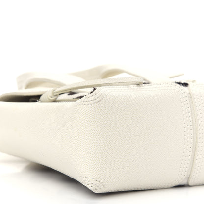 3.1 Phillip Lim Calf Hair Polka Dot Mini Pashli Satchel White Black 7 of 11