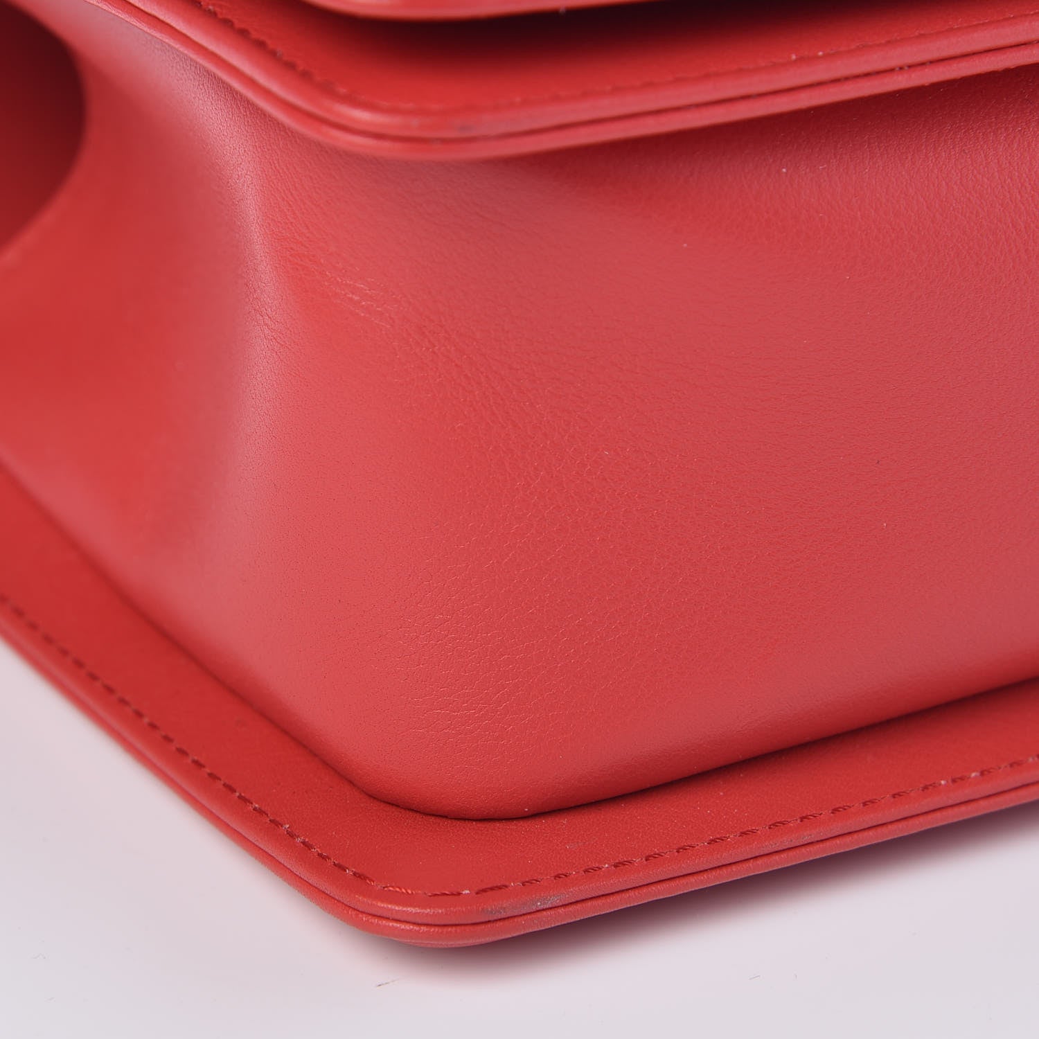 Chanel Calfskin Quilted Medium Boy Flap Red 9 of 11