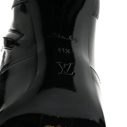Louis Vuitton Patent Uniformes Silhouette Ankle Boots 41.5 Black 7 of 7