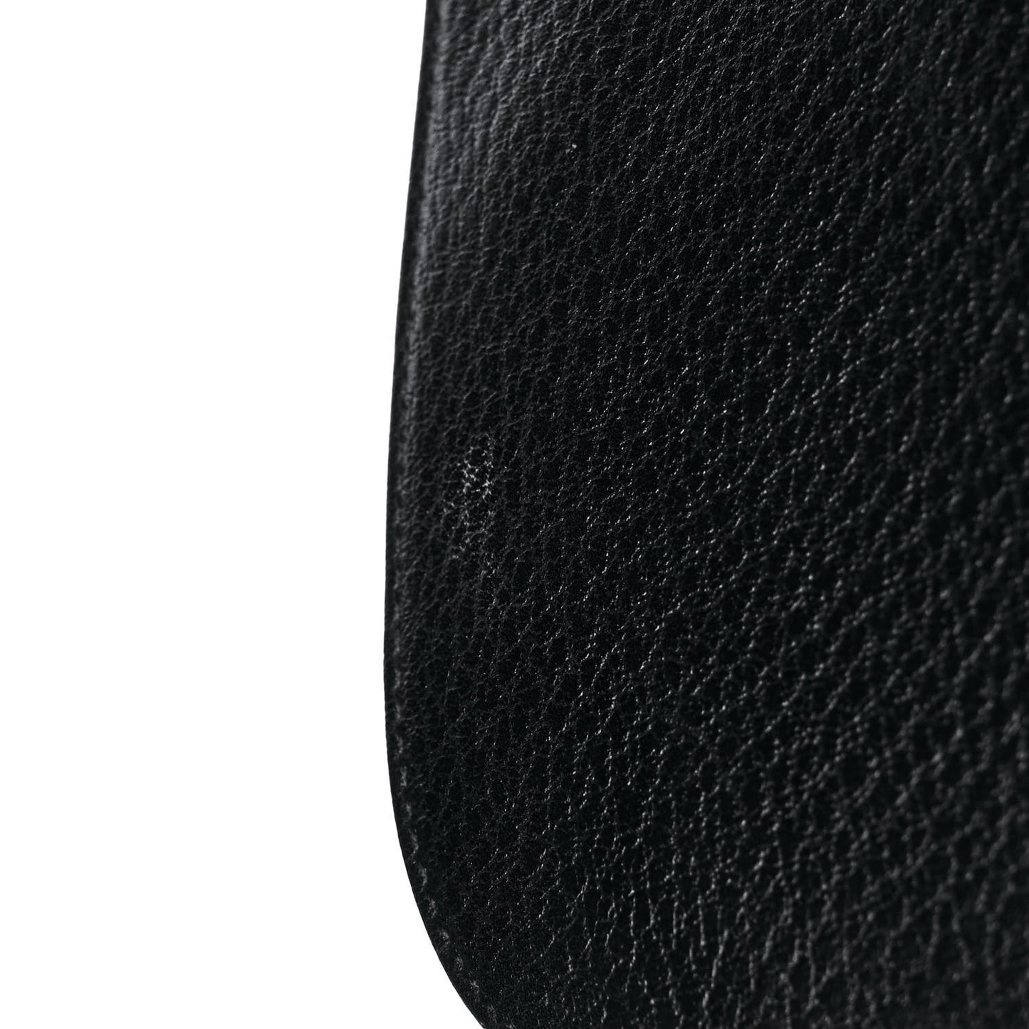 Pebbled Calfskin Web Blondie Hobo Black