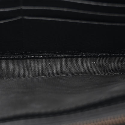 Gucci Calfskin GG Marmont Chain Wallet Black 5 of 13