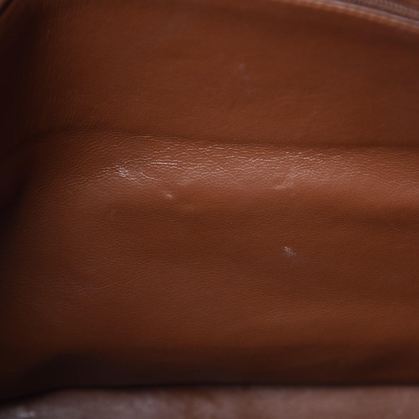 Caviar Vertical Quilt Bag Brown