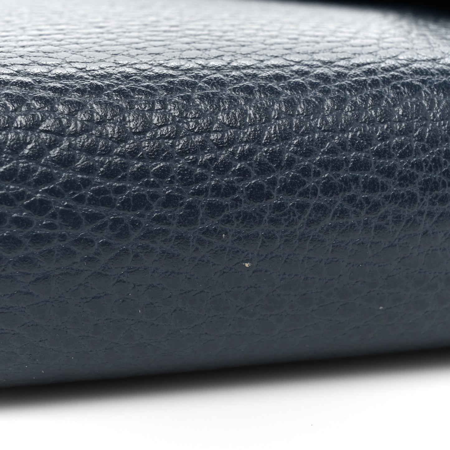 Dollar Calfskin Crystal Mini Dionysus Chain Wallet Blue Agata Black Diamond