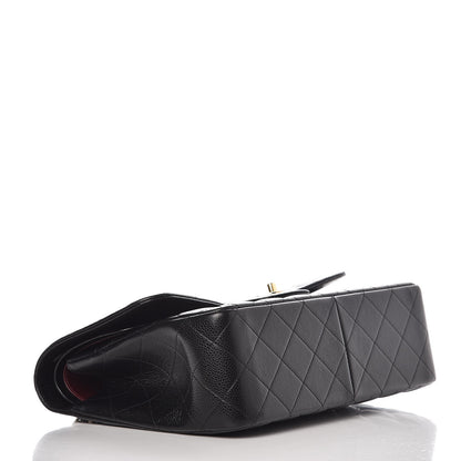 Chanel Caviar Quilted Jumbo Double Flap Black 5 of 12