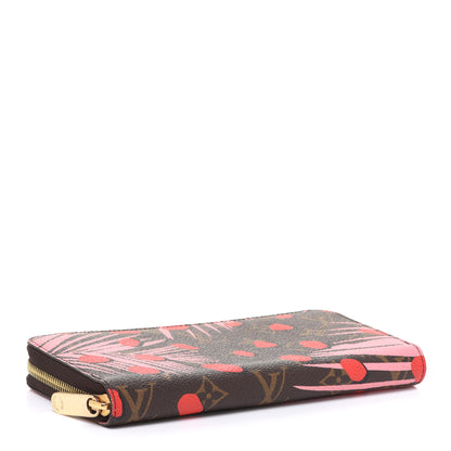 Louis Vuitton Monogram Jungle Dots Zippy Wallet Sugar Pink Poppy 4 of 9