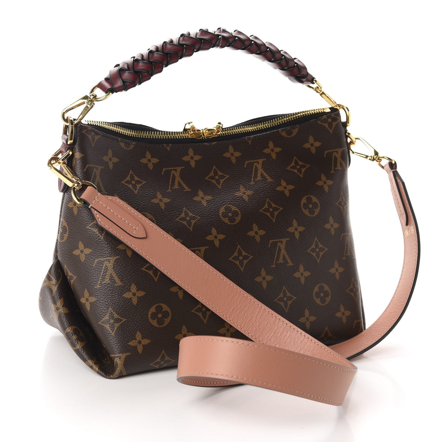 Monogram Beaubourg Hobo Mini Bordeaux Red Peach Safran Blue Jean Blue