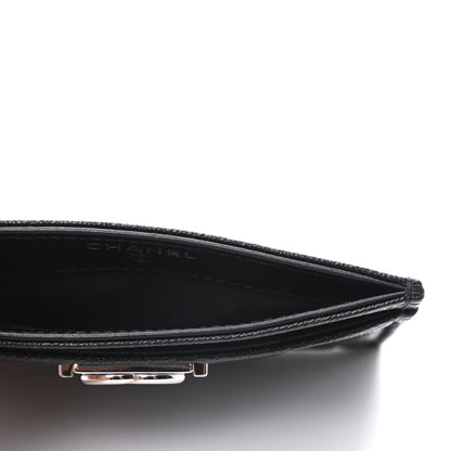 Chanel Caviar Quilted Boy Card Holder Black 5 of 8