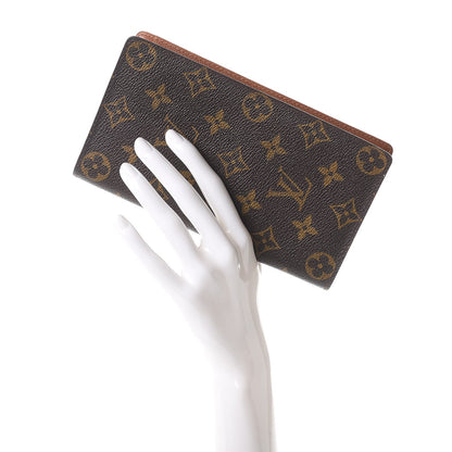 Louis Vuitton Monogram Porte Chequier Cartes Credit European Checkbook Wallet 2 of 11
