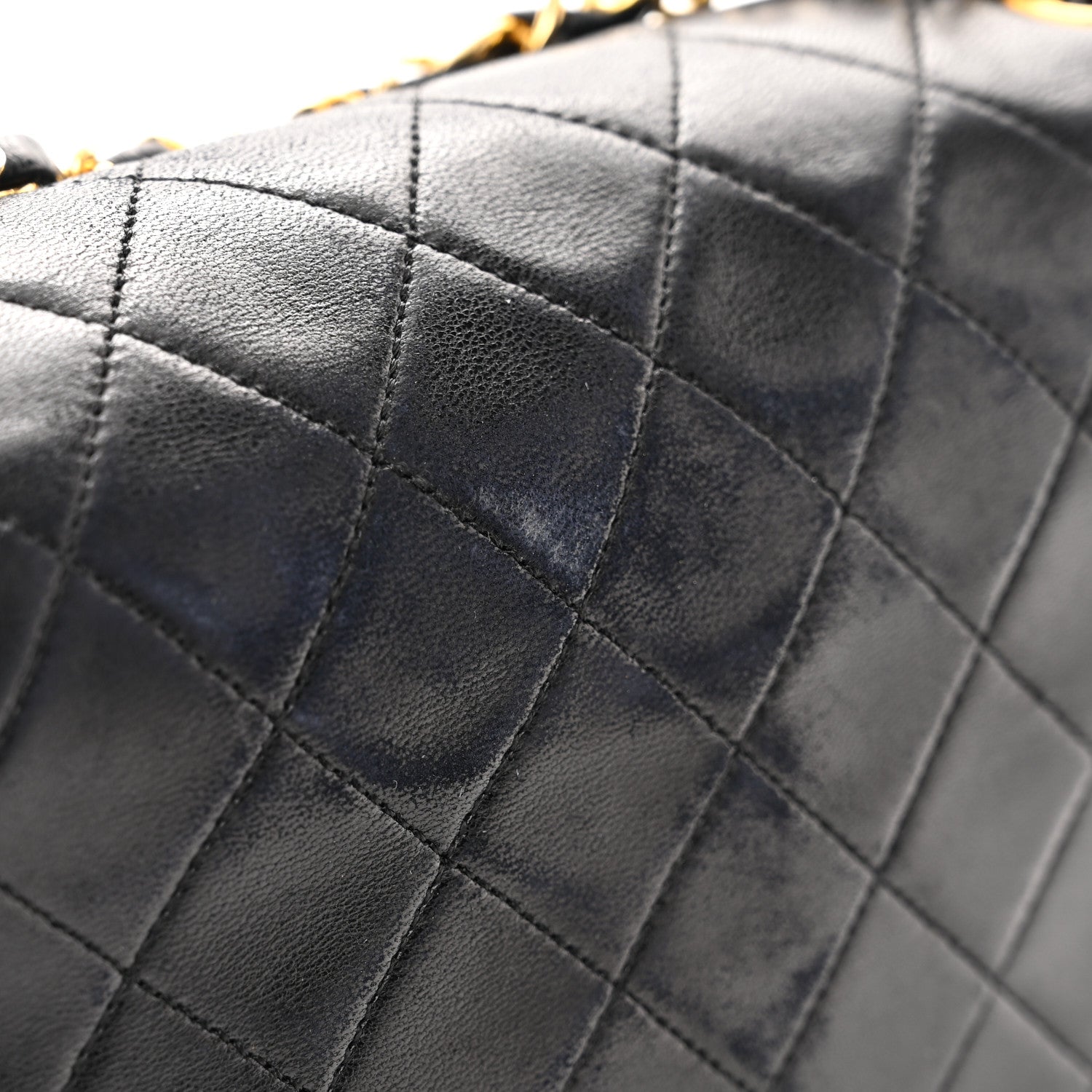 Chanel Lambskin Quilted Small Single Flap Black 14 of 15