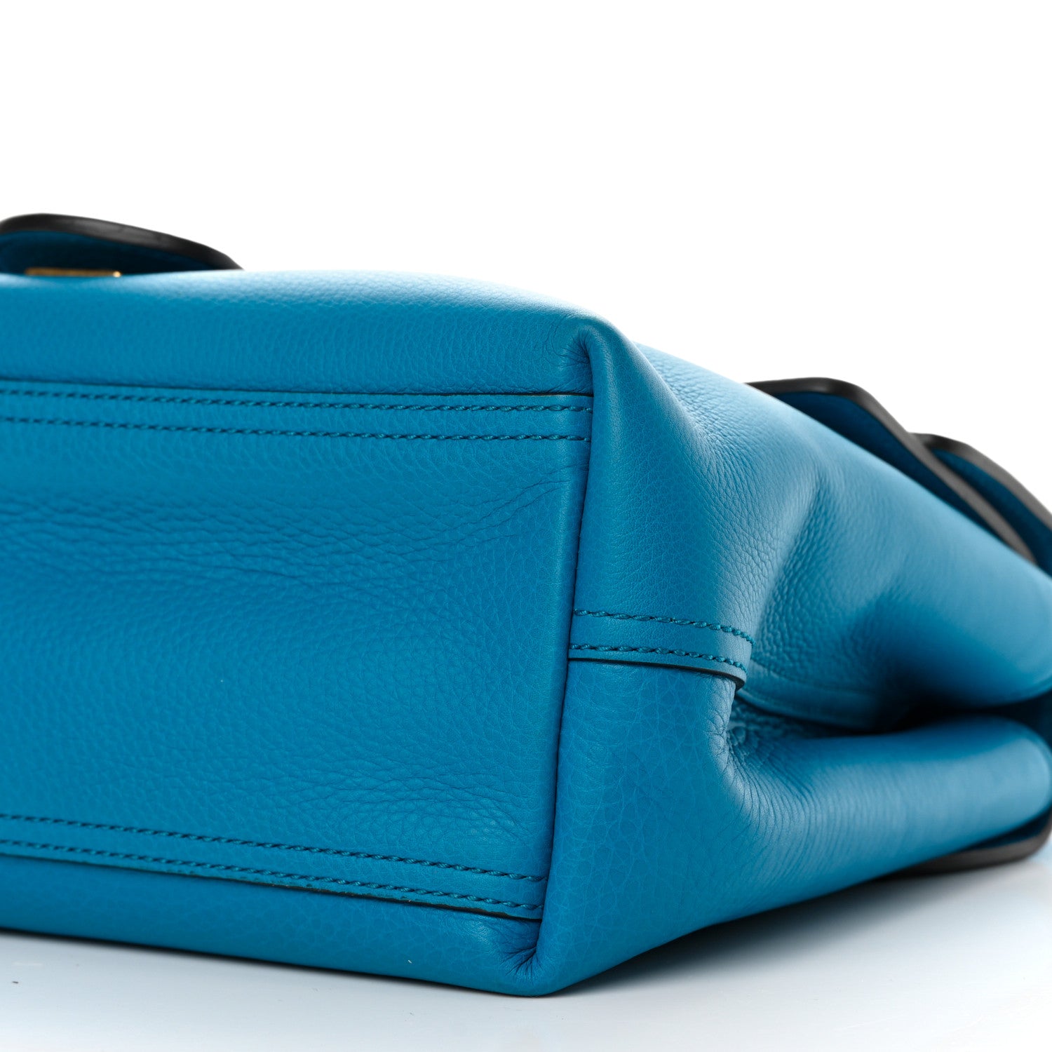 Gucci Calfskin GG Marmont Shoulder Bag Turquoise 10 of 14