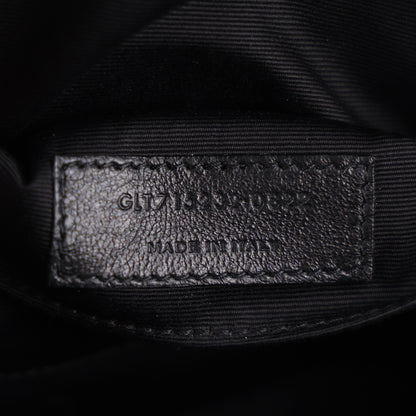 Saint Laurent Calfskin Matelasse Monogram Lou Camera Bag Black 7 of 10