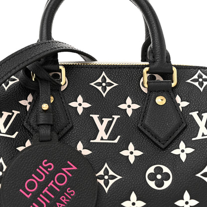 Louis Vuitton Empreinte Monogram Spring in the City Speedy Bandouliere 20 Black White Pink 7 of 10