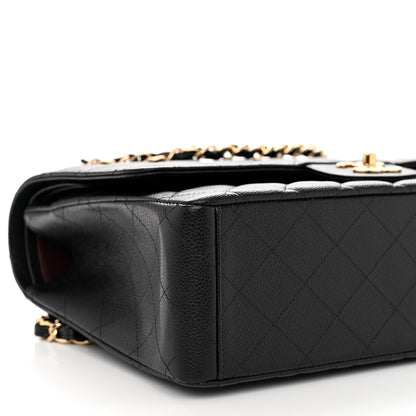 Chanel Caviar Quilted Maxi Double Flap Black 9 of 10