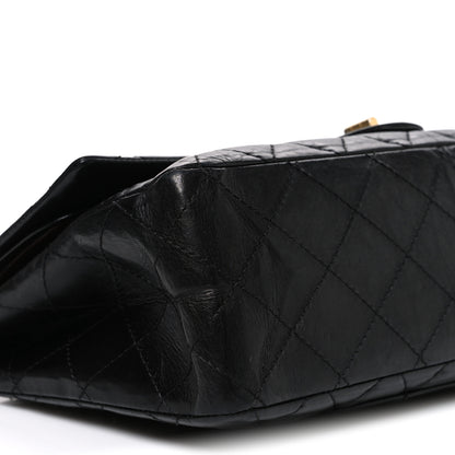 Chanel Aged Calfskin Quilted 2.55 Reissue 227 Flap Black 9 of 10