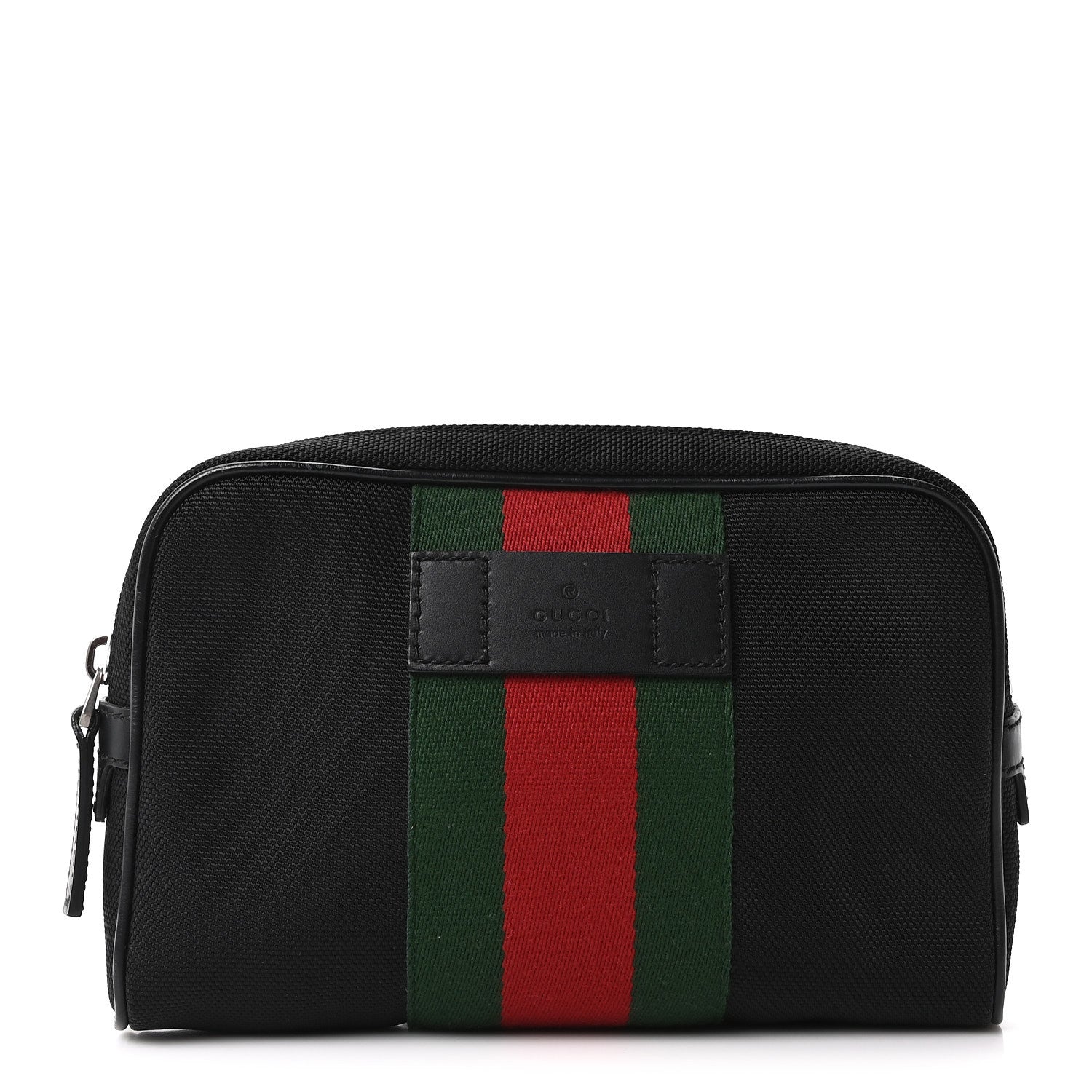 Gucci Canvas Web Slim Belt Bag Black 1 of 9