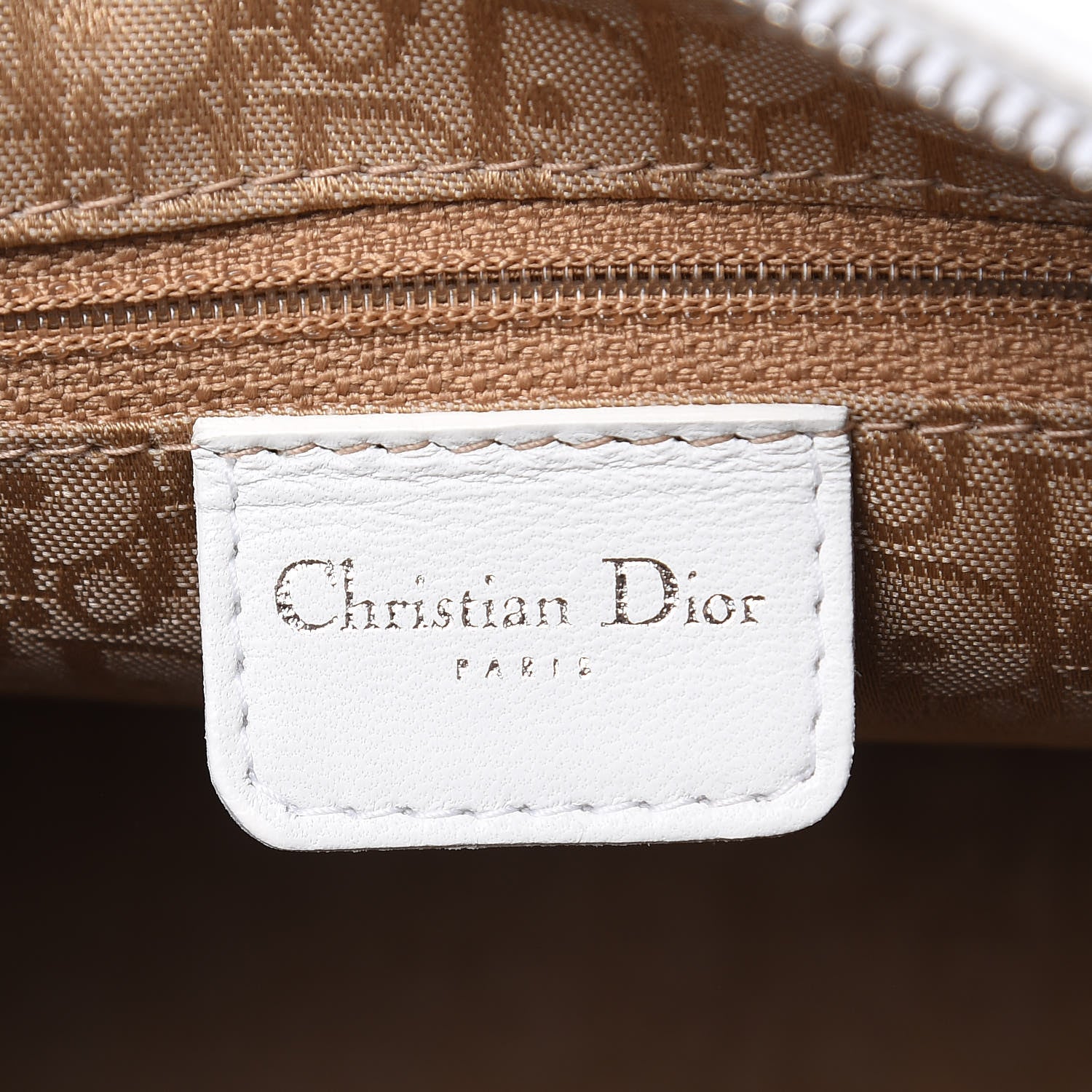 Christian Dior Lambskin Cannage Medium Lady Dior White 6 of 14