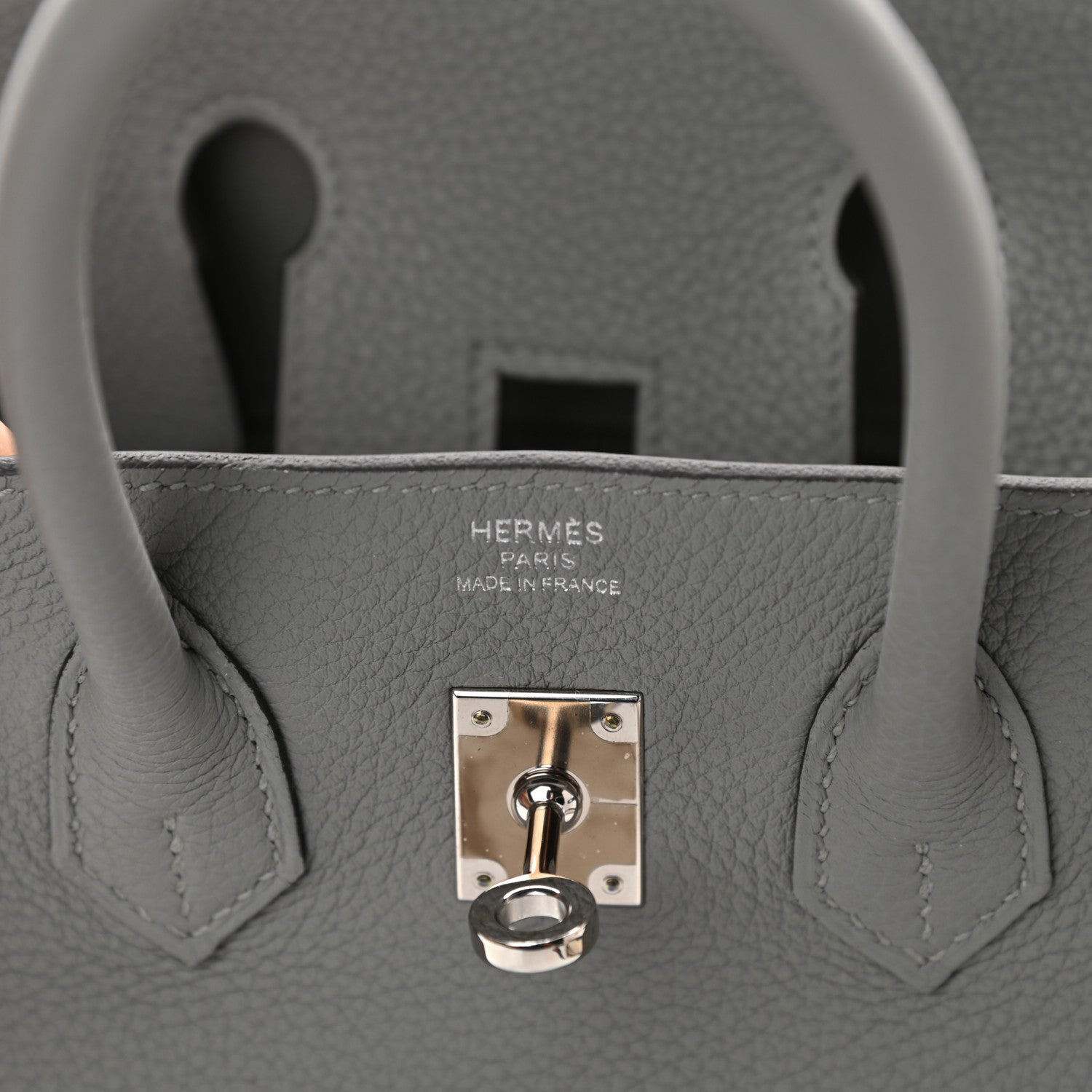 Hermes Togo Birkin 25 Gris Mouette 5 of 10
