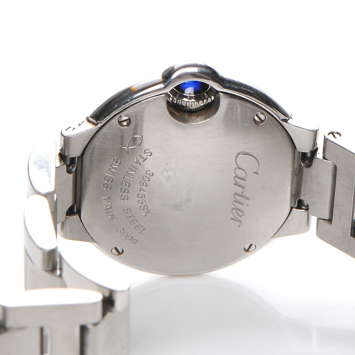 Cartier Stainless Steel 28mm Ballon Bleu De Quartz Watch 6 of 8