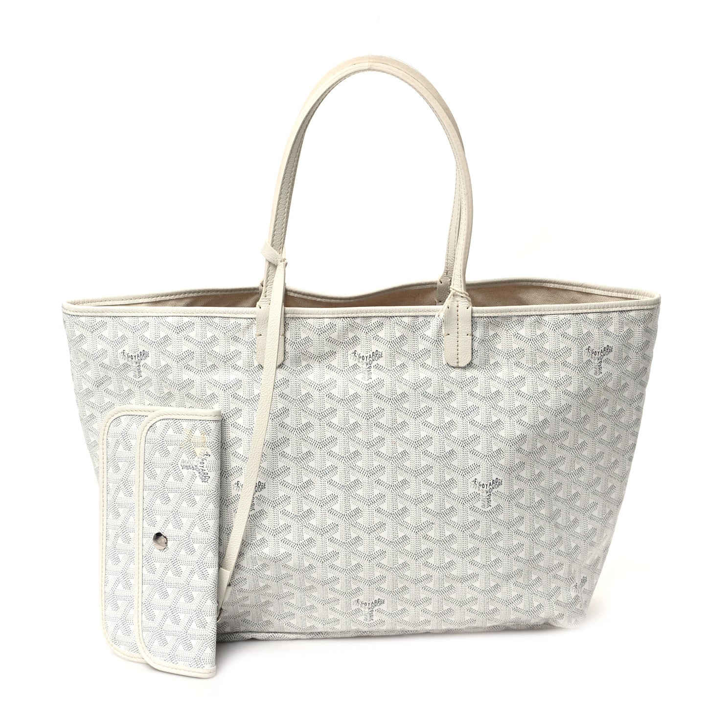 Goyardine Saint Louis PM White