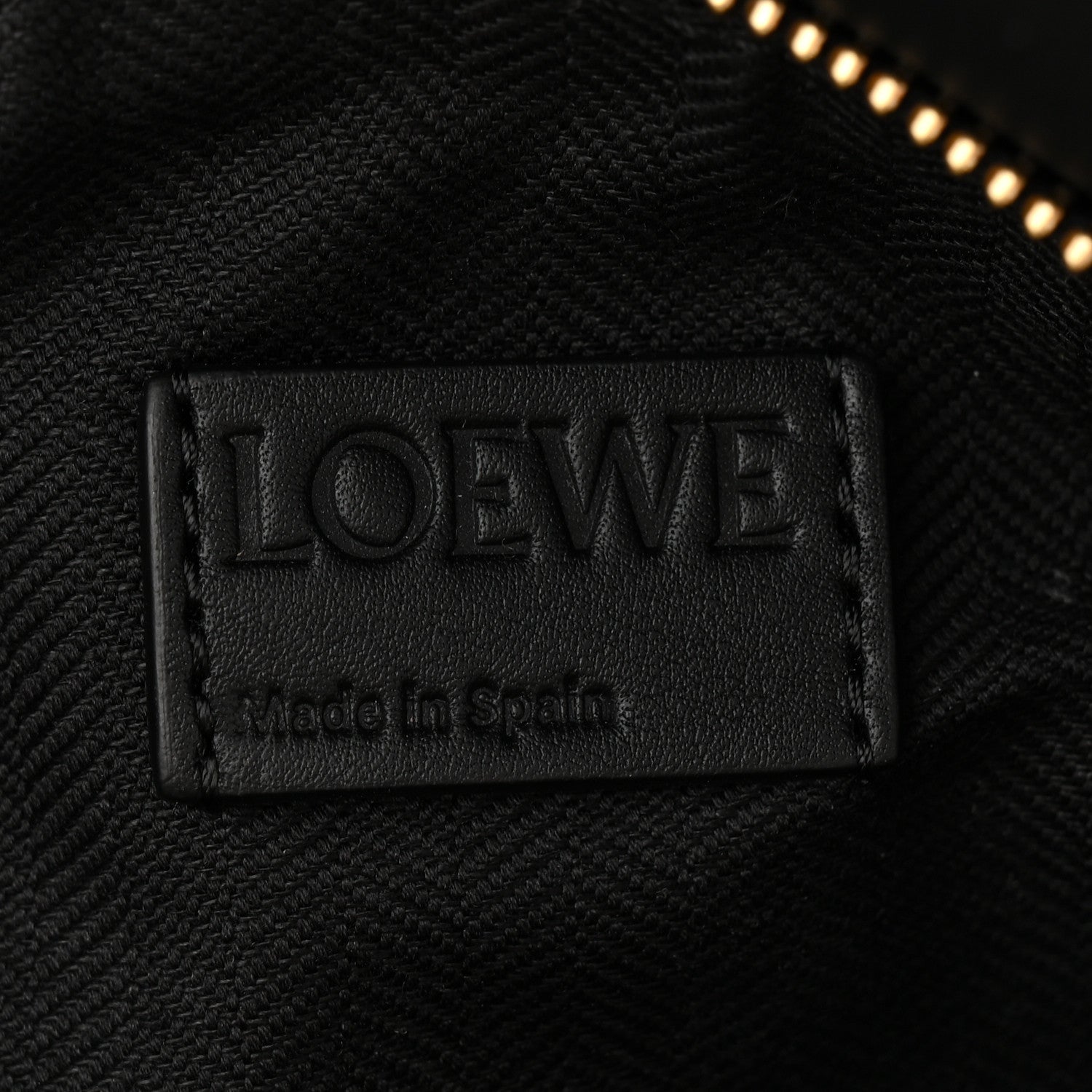 Loewe Raffia Calfskin Small Puzzle Edge Bag Natural Honey Gold 6 of 9