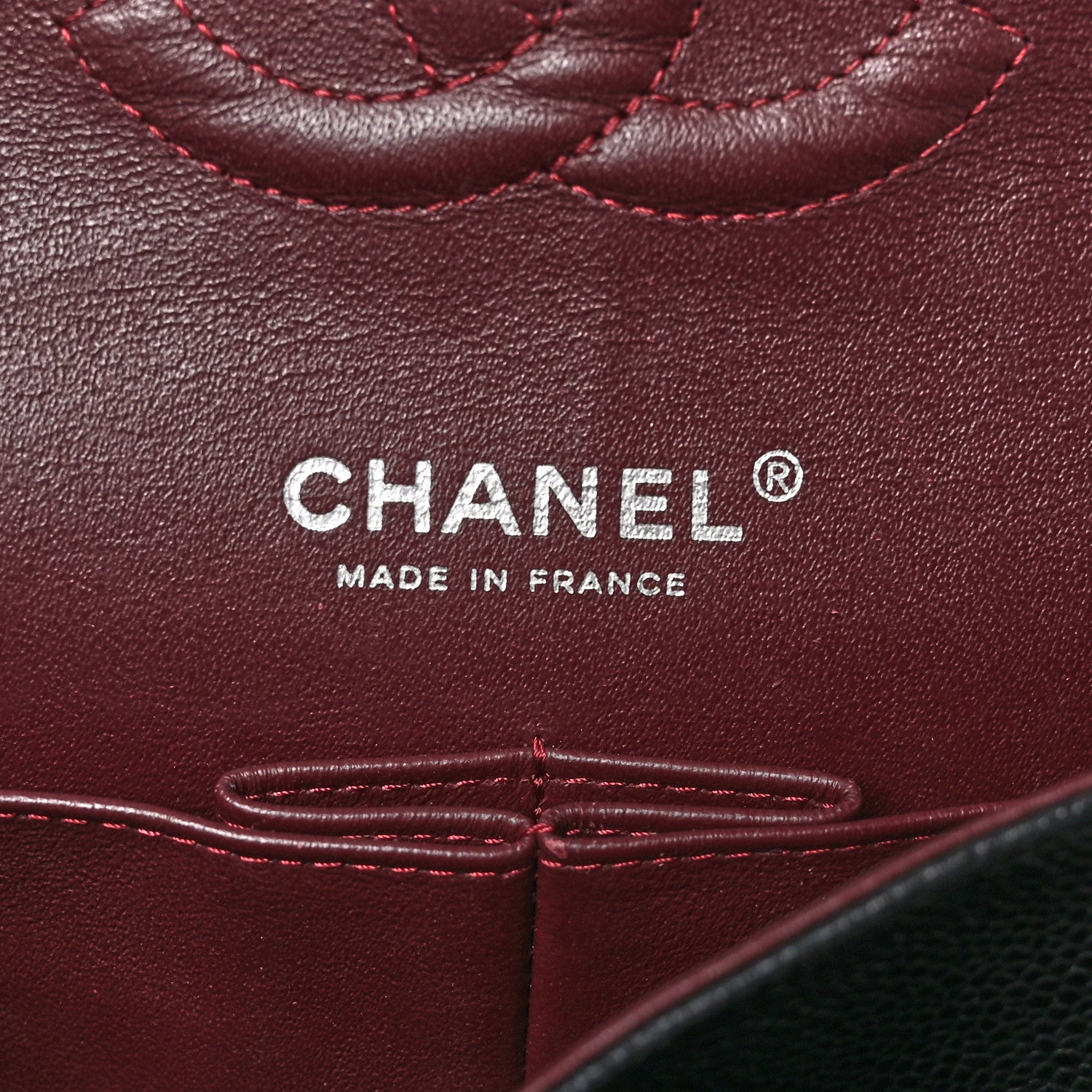 Chanel Caviar Quilted Medium Double Flap Black 6 of 10