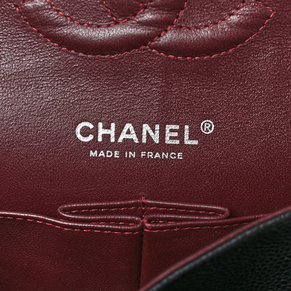 Chanel Caviar Quilted Medium Double Flap Black 6 of 10