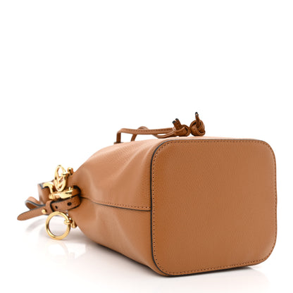 Fendi Vitello Cruise F is Fendi Mini Mon Tresor Bucket Bag Nocciola 4 of 11