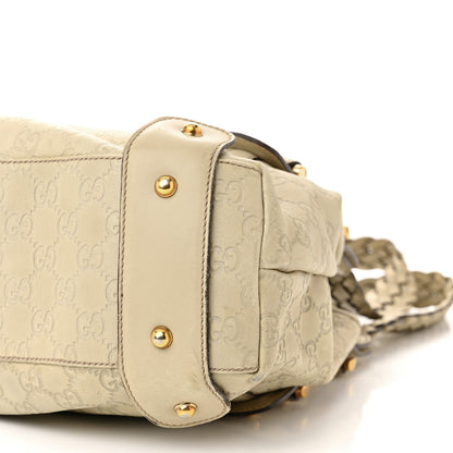 Gucci Guccissima Small Pelham Shoulder Bag Off White 10 of 11