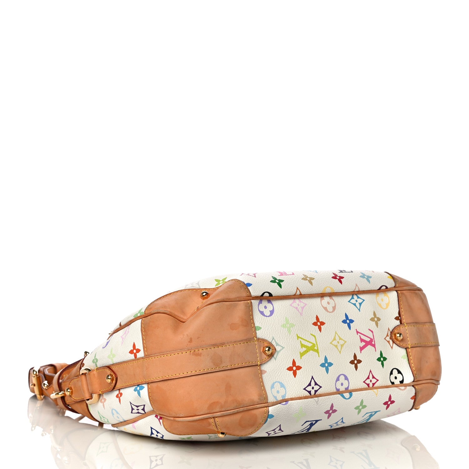 Louis Vuitton Monogram Multicolor Greta White 4 of 19