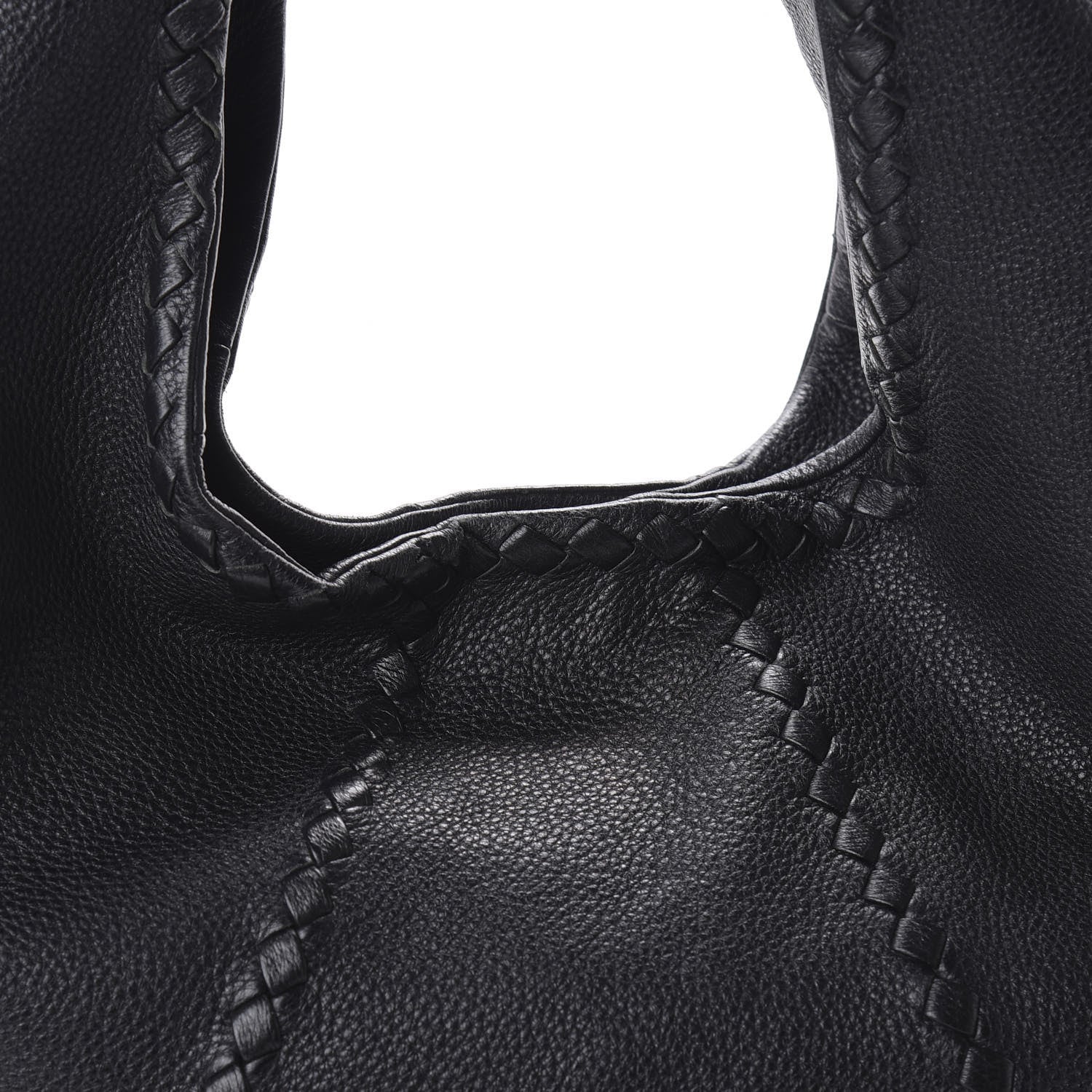 Bottega Veneta Cervo Deerskin Large Hobo Black 9 of 9