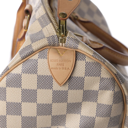 Louis Vuitton Damier Azur Speedy 30 7 of 10