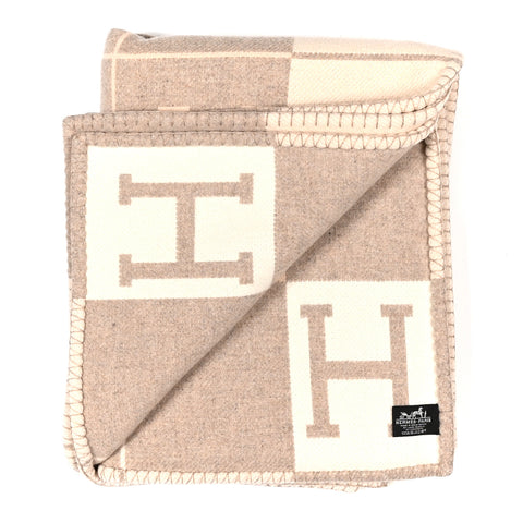 Wool Cashmere Avalon III Blanket Coco Camomille