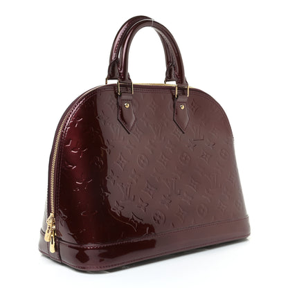 Louis Vuitton Vernis Alma PM Rouge Fauviste 2 of 8