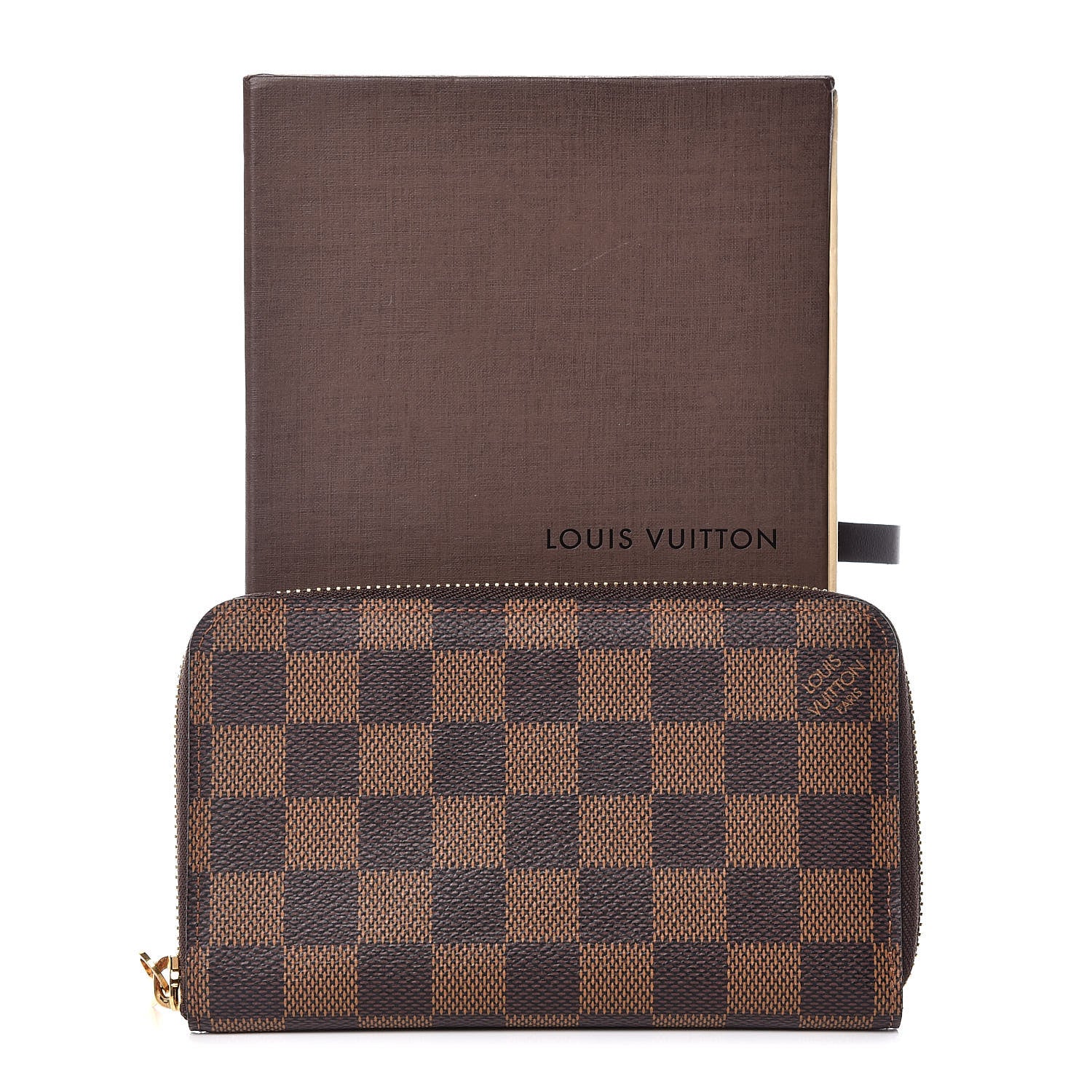 Louis Vuitton Damier Ebene Zippy Compact Wallet 8 of 8