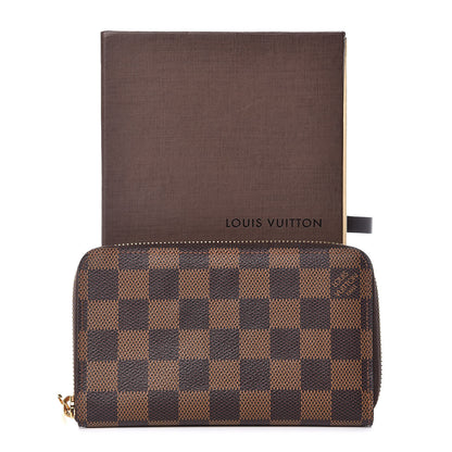 Louis Vuitton Damier Ebene Zippy Compact Wallet 8 of 8