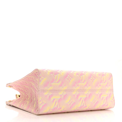 Louis Vuitton Empreinte Monogram Summer Stardust Onthego PM Pink 4 of 9