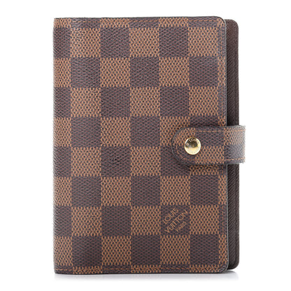 Louis Vuitton Damier Ebene Small Ring Agenda Cover 1 of 8