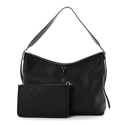 Louis Vuitton Empreinte Monogram Giant Carryall MM Black 3 of 10