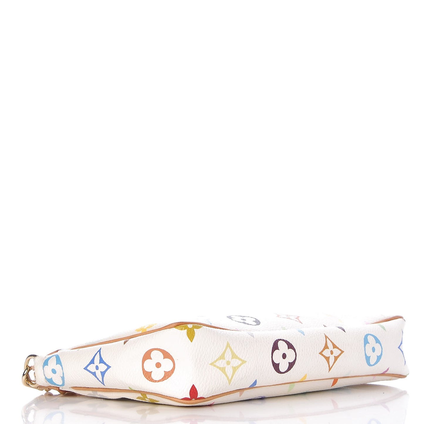 Monogram Multicolor Pochette Accessories White