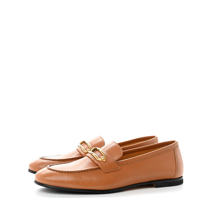 Hermes Calfskin Colette Loafer 37.5 Naturel 3 of 9