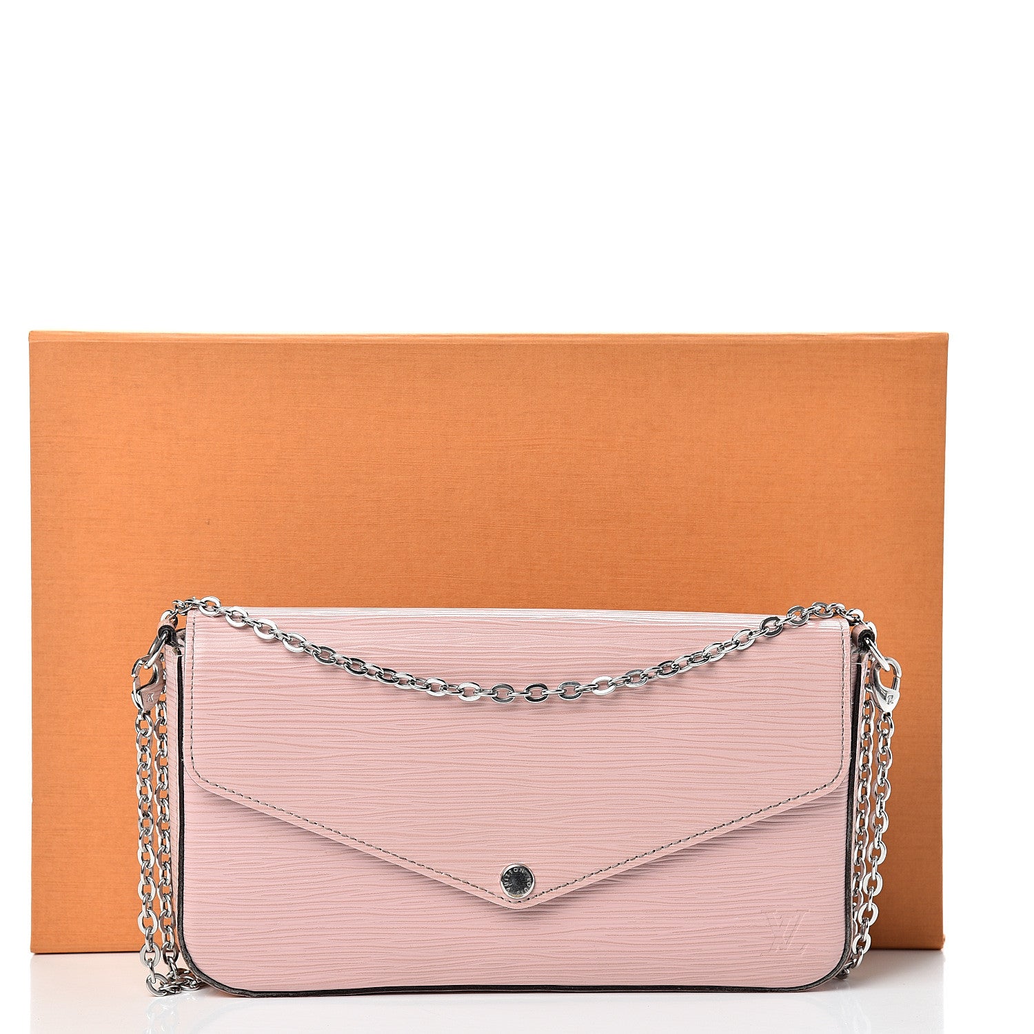 Louis Vuitton Epi Pochette Felicie Rose Ballerine 15 of 15