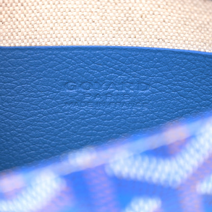 Goyard Goyardine Plumet Wallet Clutch Sky Blue 7 of 10