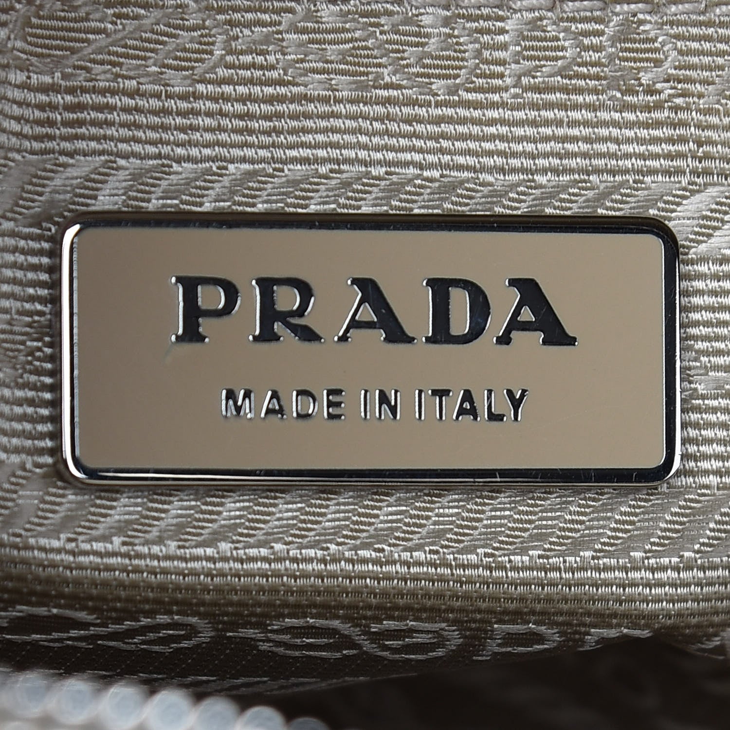 Prada Crocodile Embossed Tote Brown 6 of 8