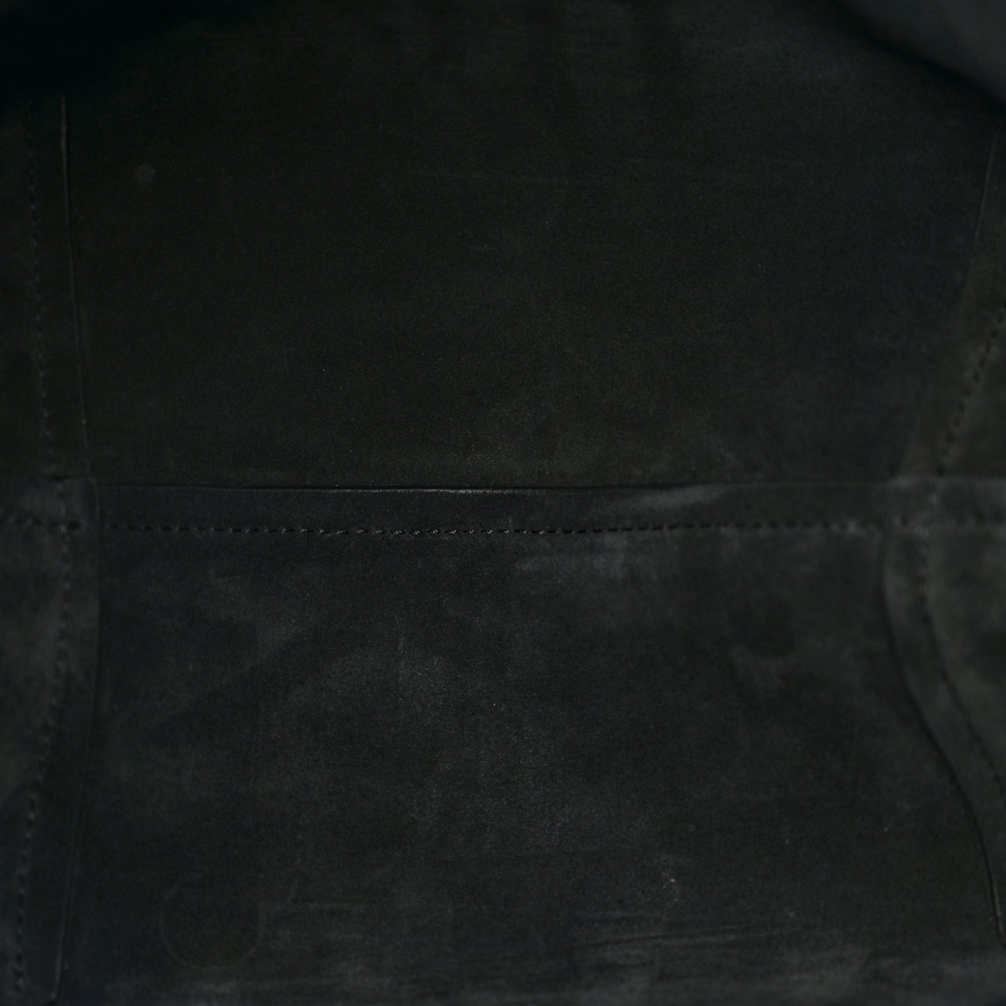 Grained Calfskin Medium N/S Park Tote Black