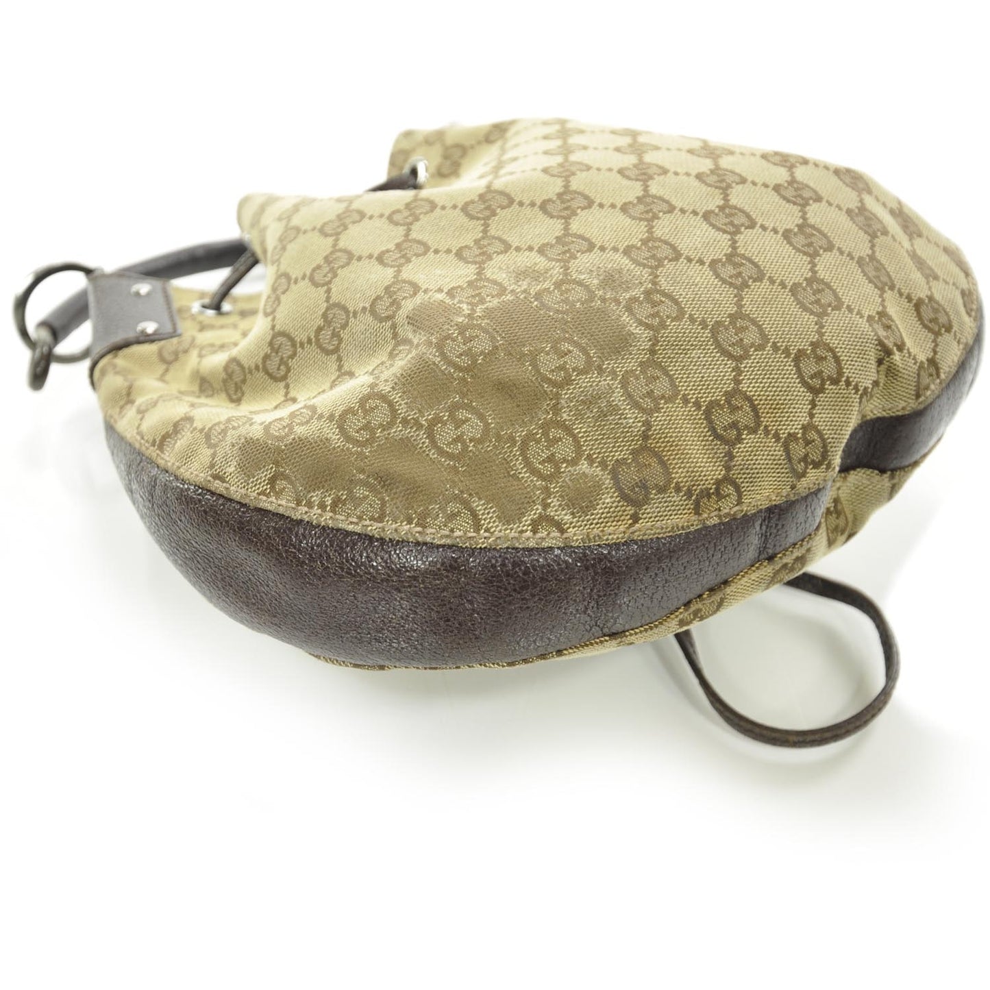 Monogram Drawstring Hobo Ebony