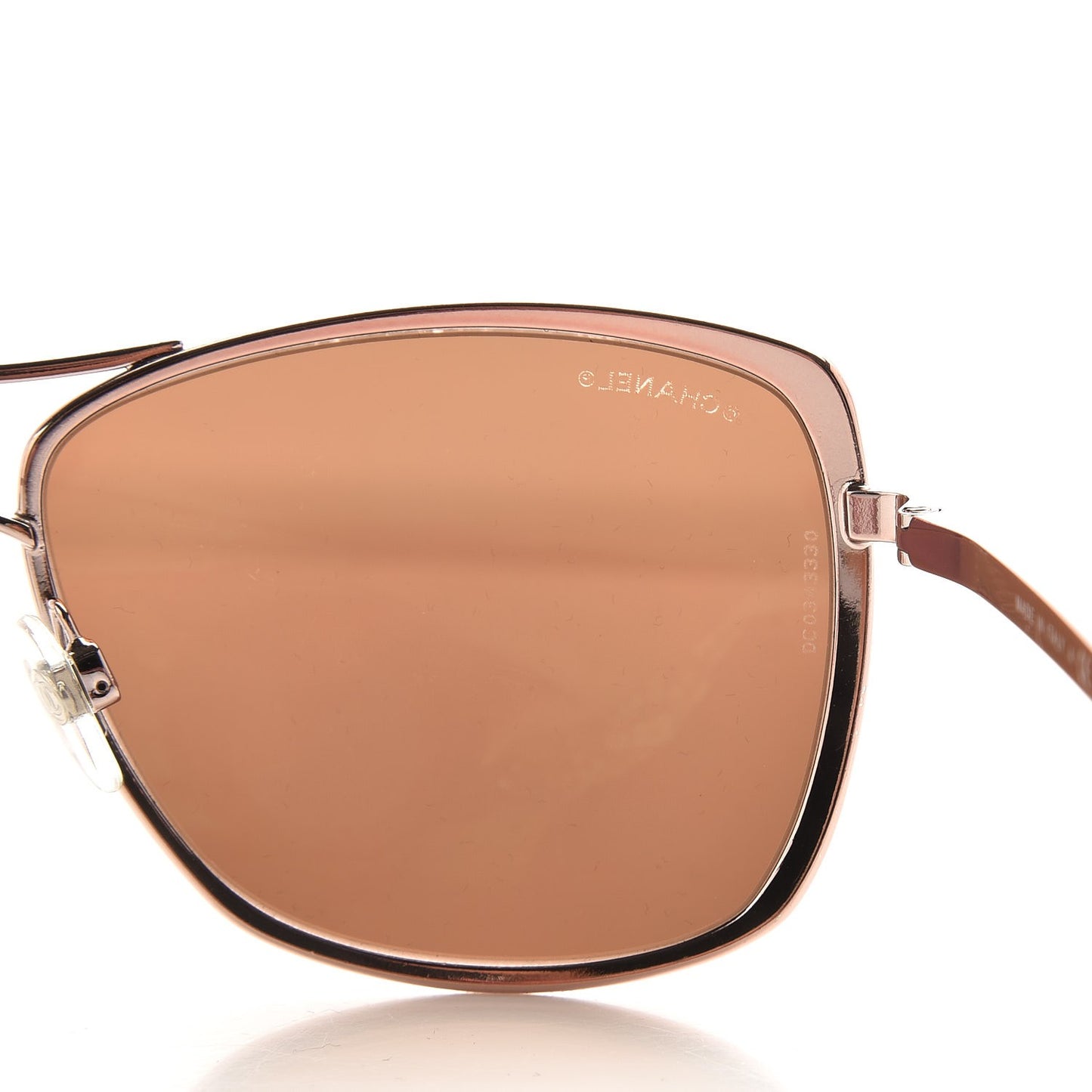 Metal Pilot Summer Sunglasses 4224 Rose Gold
